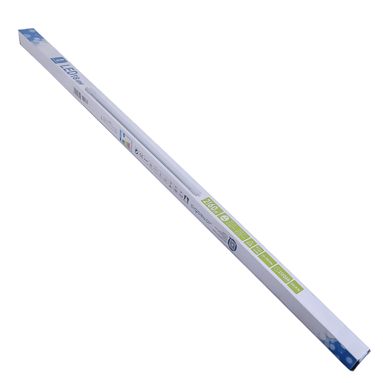 LED TL buis 18W 1.2M 6500K High Lumen 120lm/w Aigostar 4 LED TL buis 18W 1.2M 6500K High Lumen 120lm/w Aigostar - Afbeelding 2